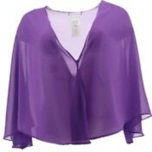 Women's Chiffon Multiway Shawl - Orchid Blossom